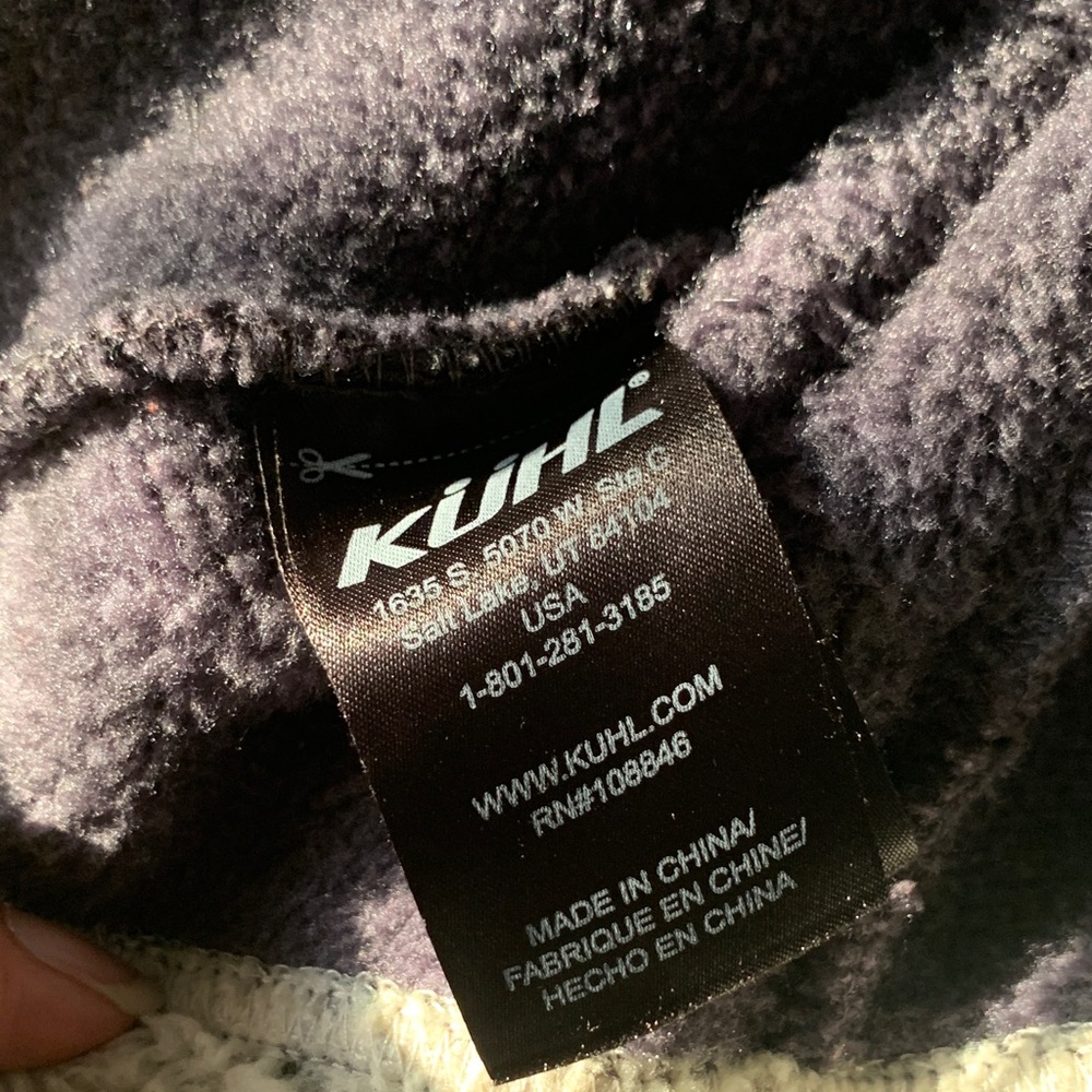 Kuhl Sweater Sz XL Spring Hiker Gorpcore Weather Sherpa 1/4 Zip EUC Ruck Utility - Picture 5 of 14
